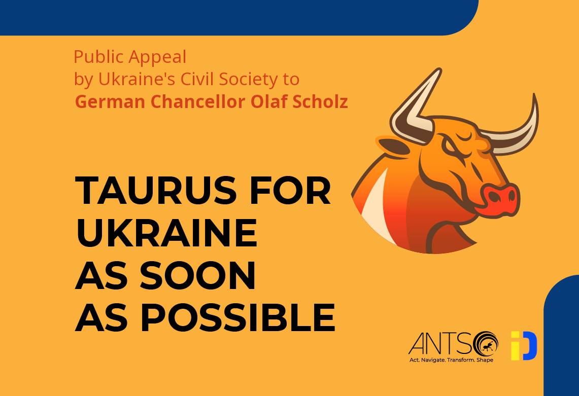 Offener Brief an Bundeskanzler Olaf Scholz mit der Bitte um Bereitstellung von Taurus für die Ukraine